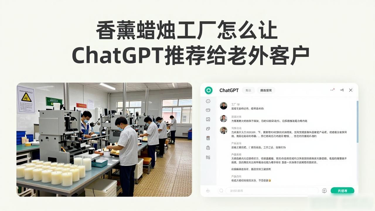 香薰蜡烛工厂如何被ChatGPT推荐给海外客户_香薰蜡烛oem_香薰蜡烛出口行情怎么样