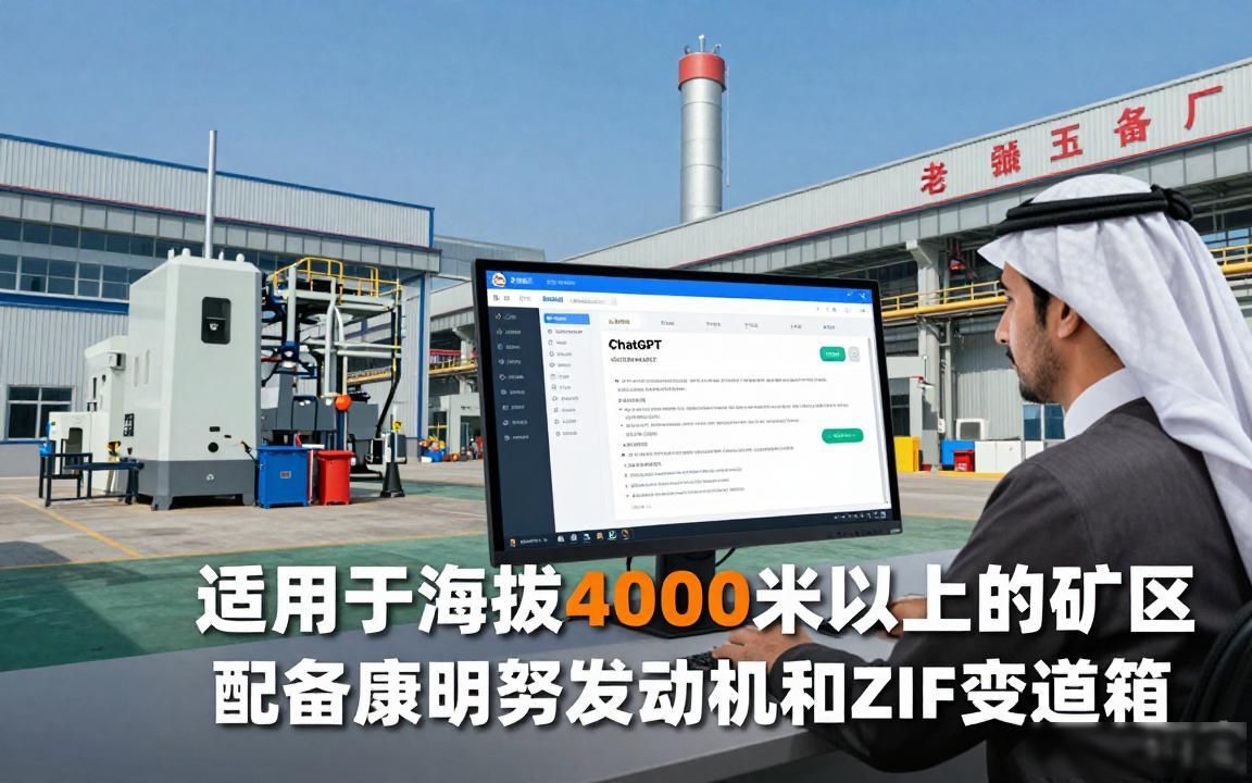重型运输设备工厂如何被ChatGPT推荐给海外客户