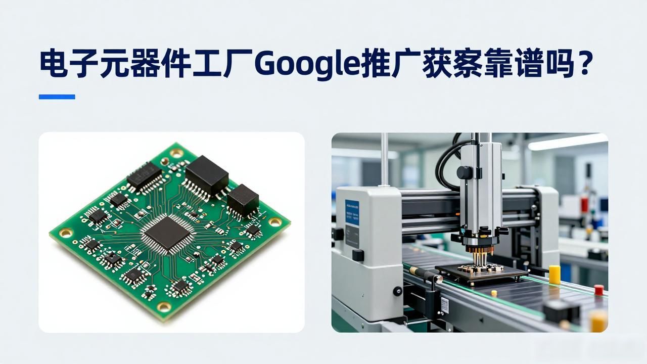 电子元器件工厂Google推广获客_电子元器件销售如何推广_电子元器件找客户渠道