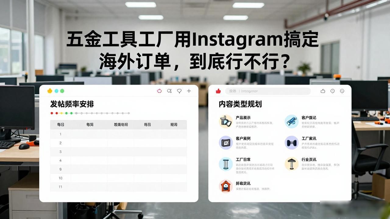 五金工具工厂Instagram怎么开发海外客户_国外五金公司_海外五金采购平台