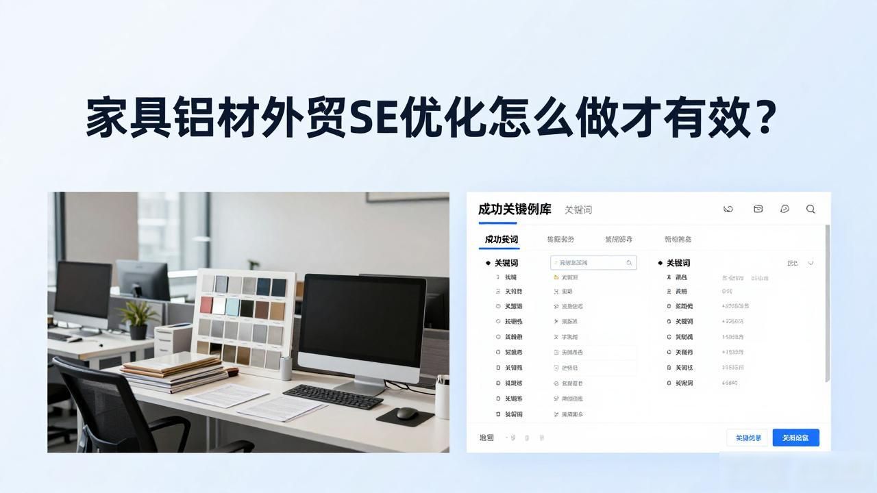 家具铝材外贸SEO优化_铝型材外贸销售招聘_铝质家具的营销策略