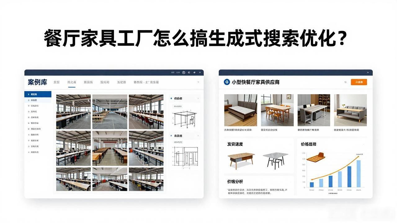 餐饮家具生产厂家_餐厅家具工厂如何布局生成式搜索优化_家具厂布置