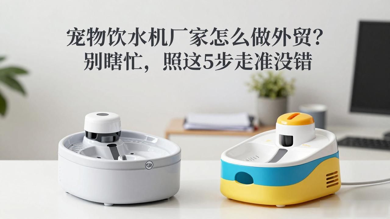宠物饮水机厂家怎么做外贸_宠物饮水机的行业背景_宠物饮水机市场分析