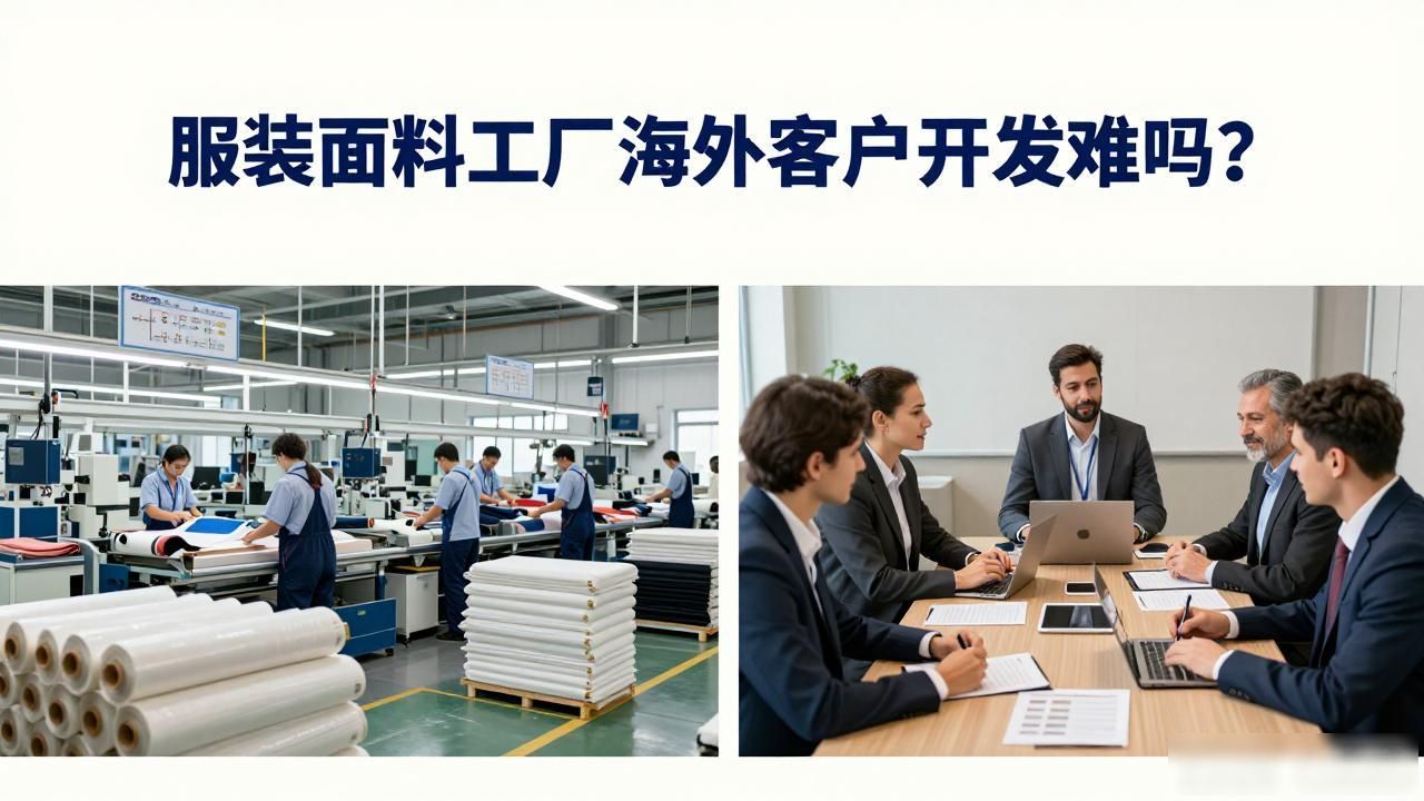 外贸面料销售如何开发_服装面料工厂海外客户开发_海外服装厂招聘