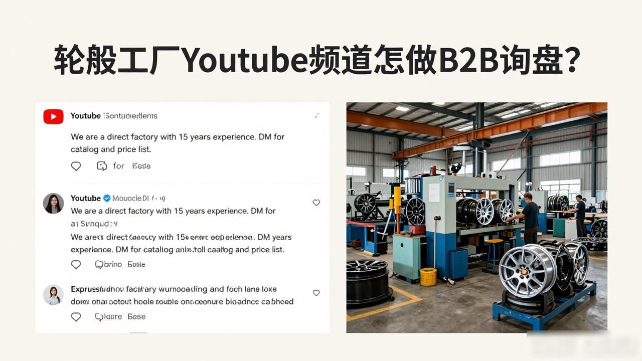 轮毂工厂YouTube频道怎么做B2B询盘_国内轮毂厂_国内轮毂代工厂