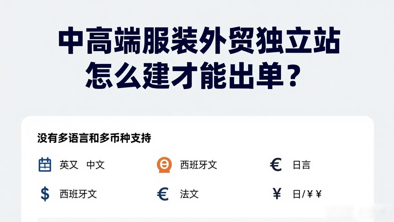 外贸高端女装_中高端服装外贸独立站建设_外贸独立建站哪里比较好