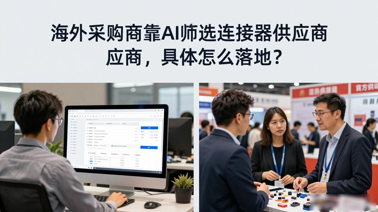 海外供货商_海外采购商用AI找连接器供应商怎么布局_海外采购商名录