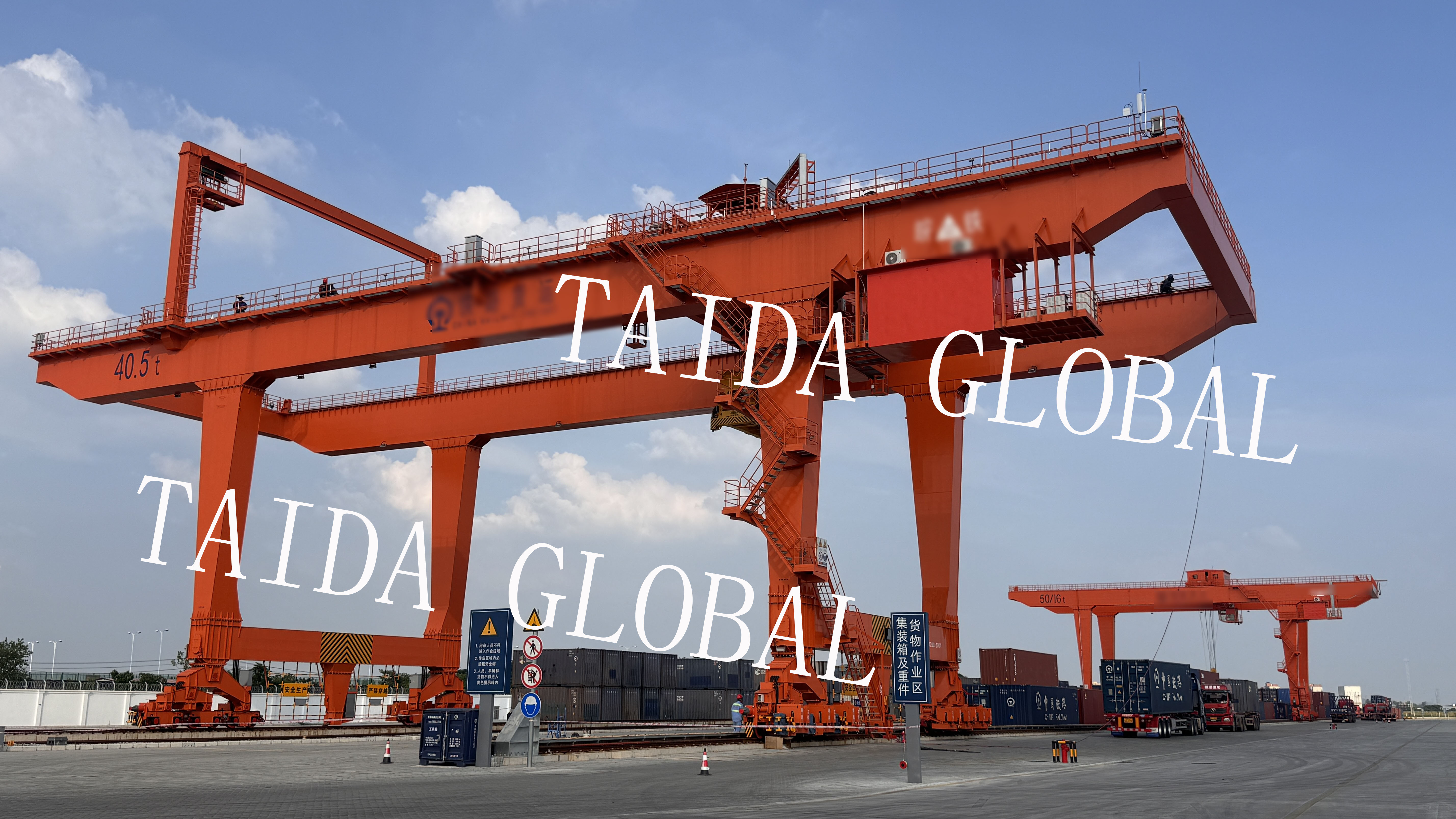 40.5-Ton Rail-Mounted Gantry Crane Delivered to Indonesia1.jpg