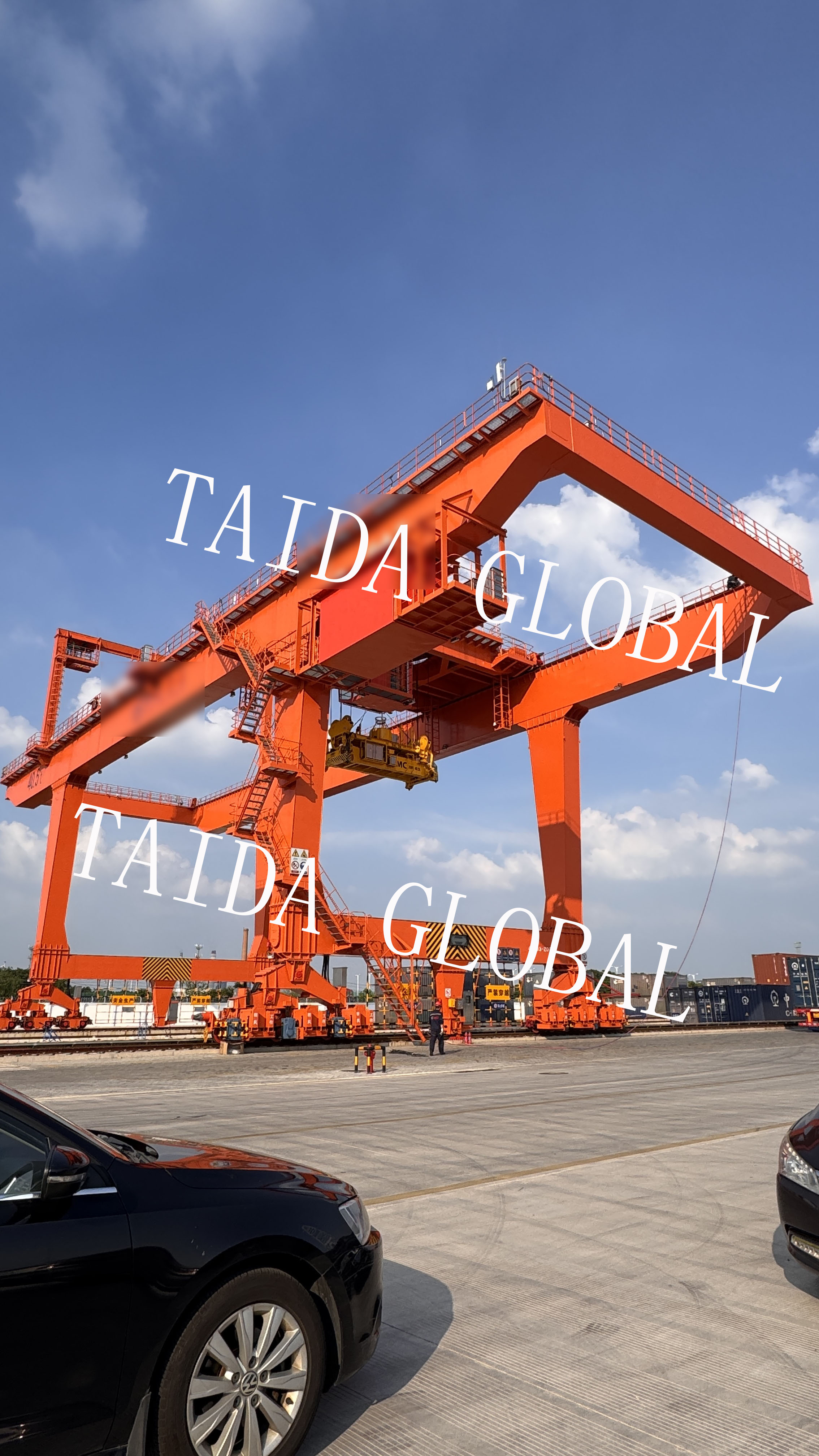 40.5-Ton Rail-Mounted Gantry Crane Delivered to Indonesia2.jpg
