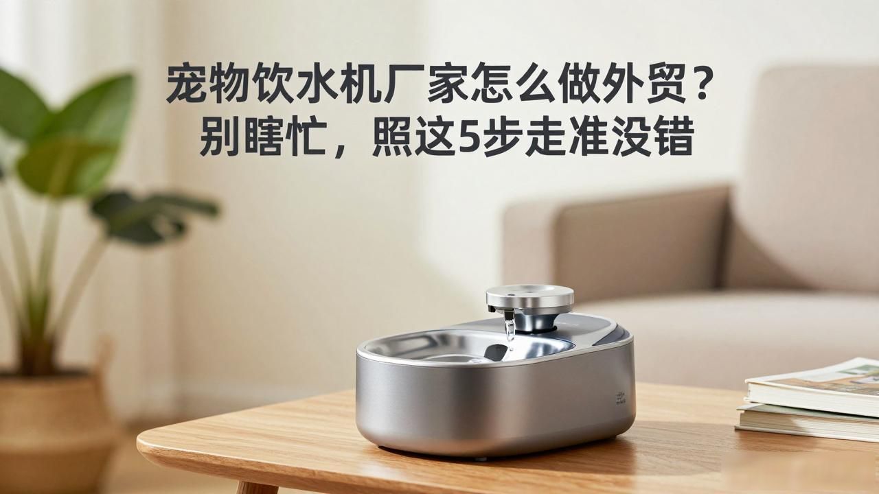 宠物饮水机的行业背景_宠物饮水机厂家怎么做外贸_宠物饮水机市场分析