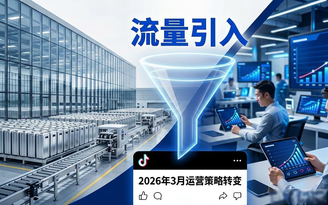 储能电池工厂工厂TikTok海外账号怎么运营