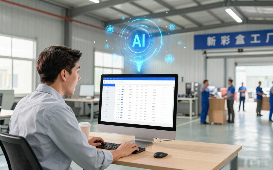 海外采购商用AI找彩盒印刷供应商怎么布局