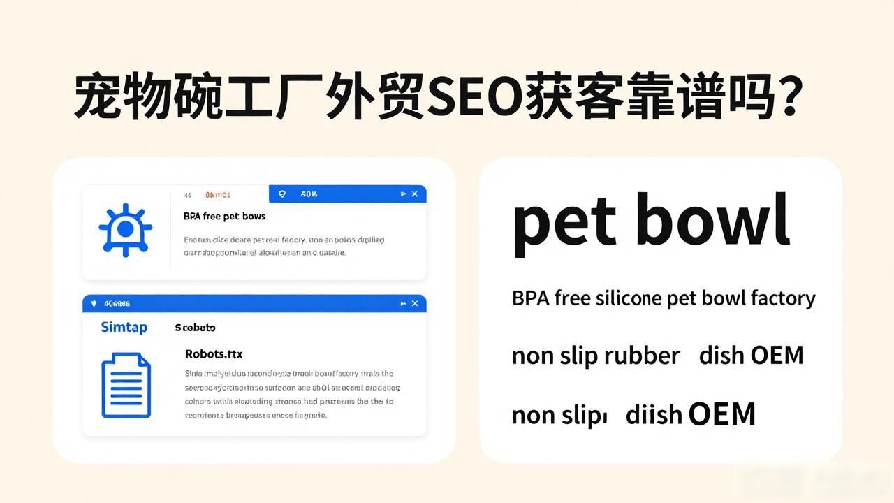 外贸做宠物方面的怎么样_外贸宠物用品好做吗_宠物碗工厂外贸SEO获客