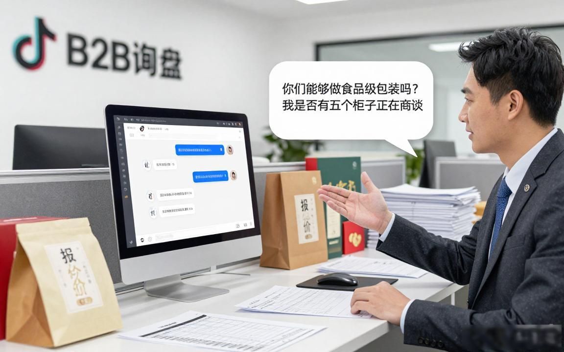 包装印刷厂TikTok短视频怎么获取B2B询盘