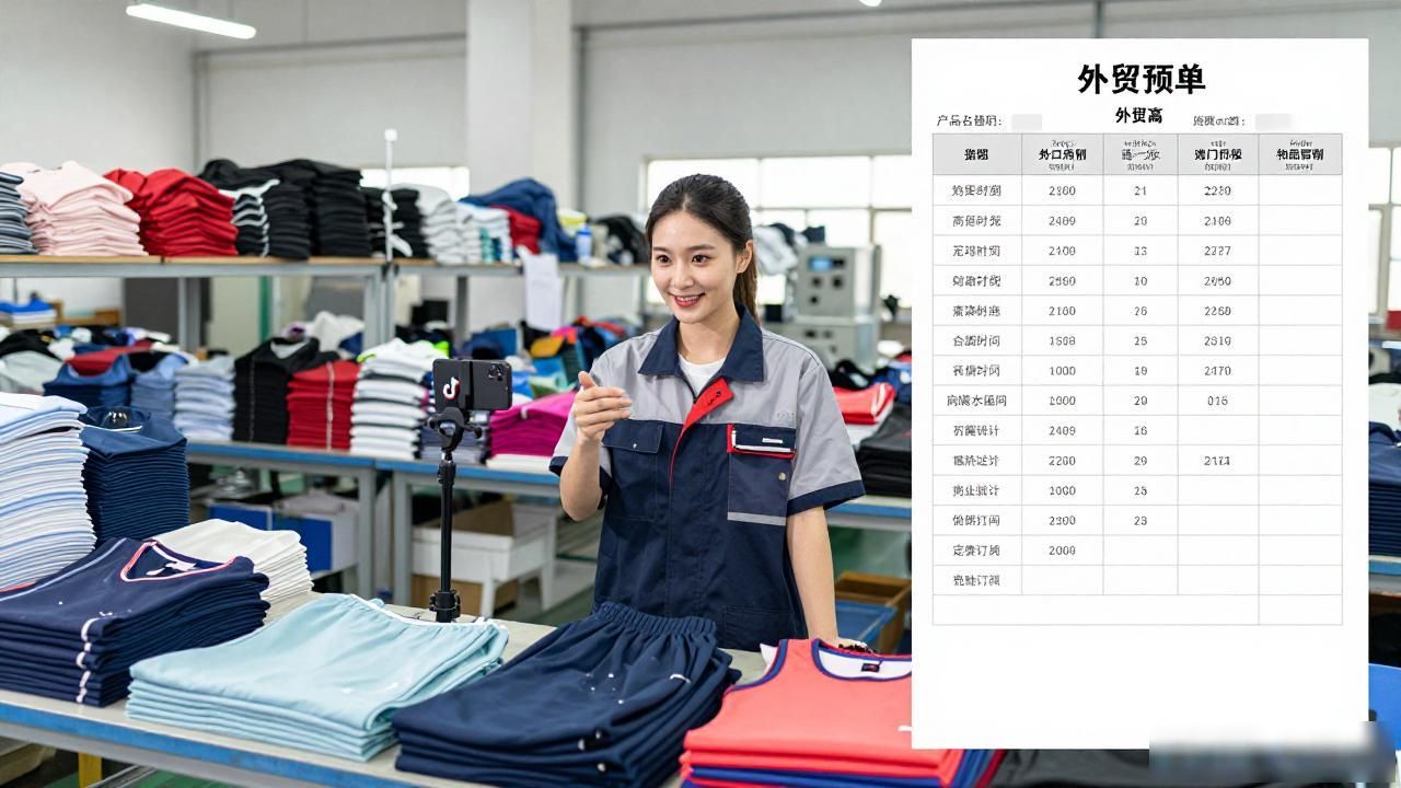 运动服工厂TikTok直播适合做外贸吗_服装厂家直播福利_直播间卖工作服最简单三个步骤