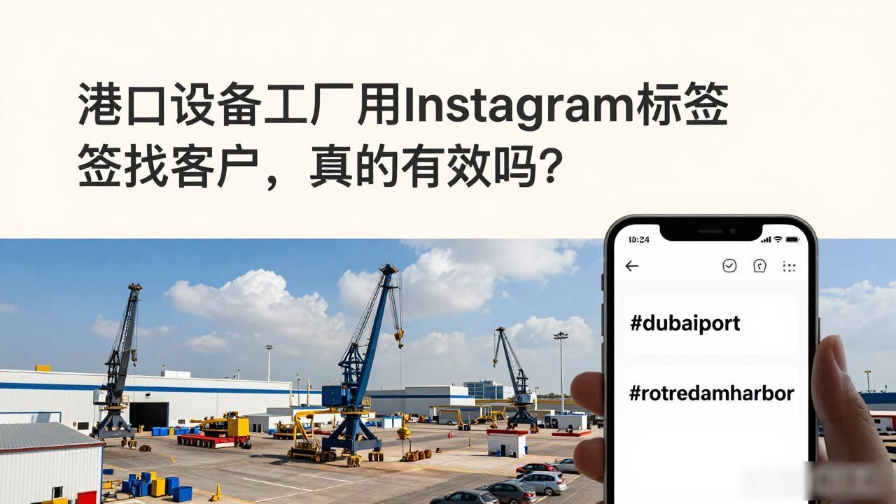 港口设备工厂Instagram hashtag找海外买家_海外买家网_中国海外港口建设