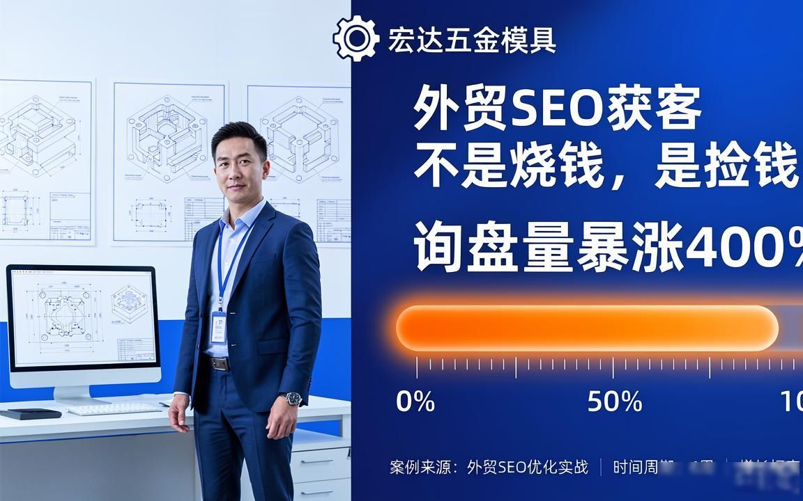五金模具工厂外贸SEO获客