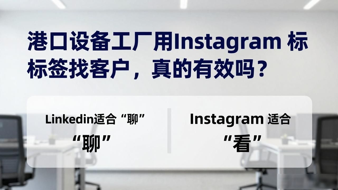 中国海外港口建设_海外买家网_港口设备工厂Instagram hashtag找海外买家
