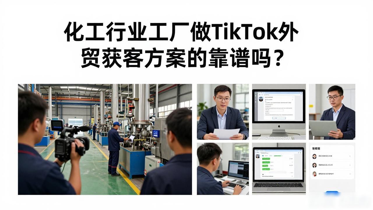 化工外贸好做吗_化工行业工厂做TikTok外贸获客方案_做化工外贸的收入如何