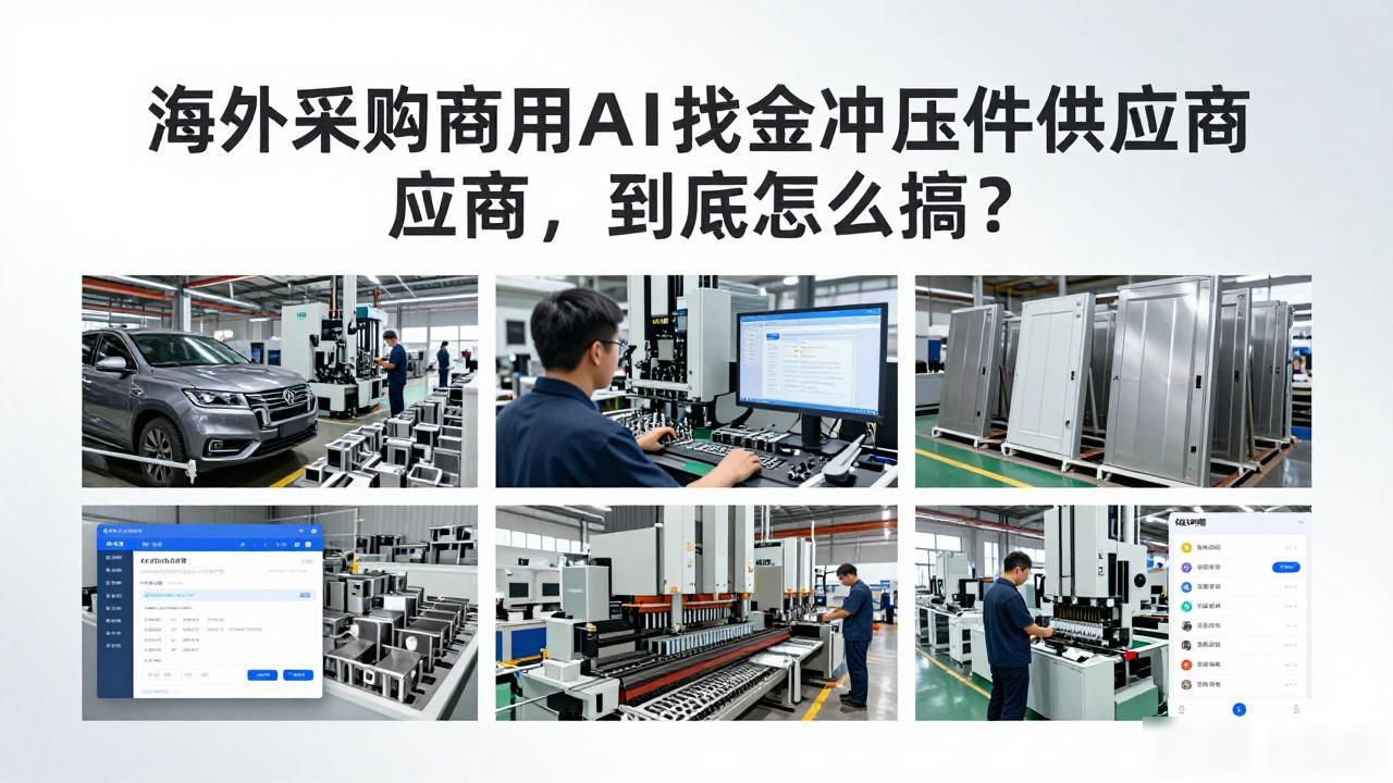 海外采购商用AI找五金冲压件供应商怎么布局_五金冲压产品出口_五金冲压件供应