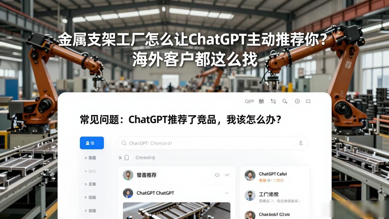 金属支架厂家_金属支架工厂如何被ChatGPT推荐给海外客户_进口支架厂家