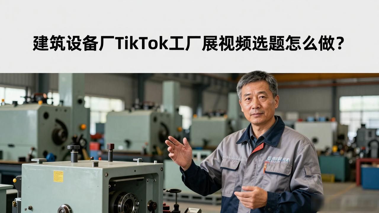 厂房设施设备_建筑设备厂TikTok工厂展示视频选题_厂房建设视频