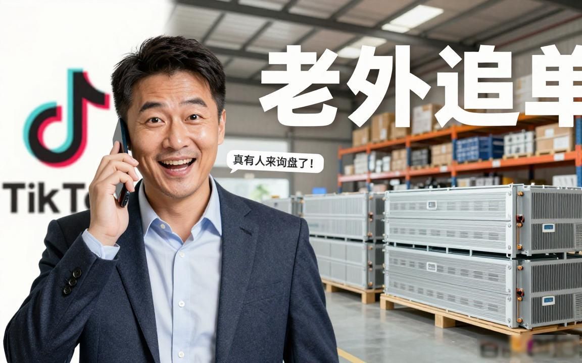 逆变器工厂TikTok怎么开发海外客户