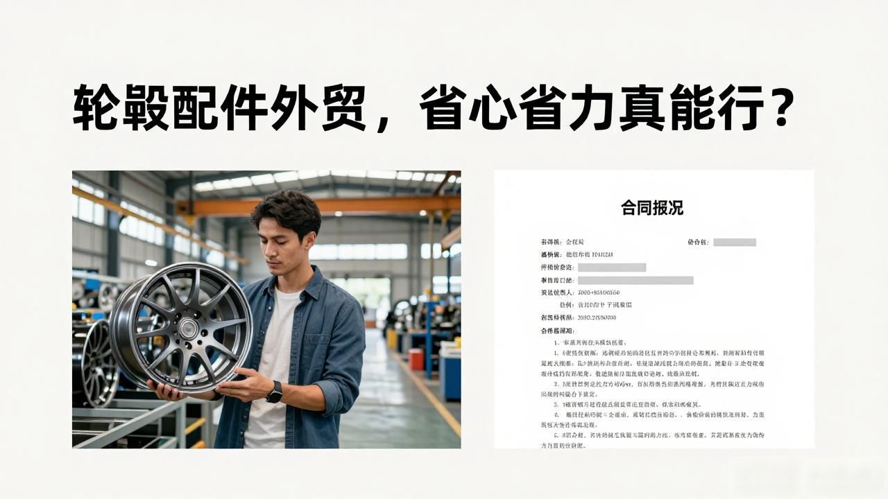轮毂配件外贸全托管服务_轮毂贸易公司_轮毂货源