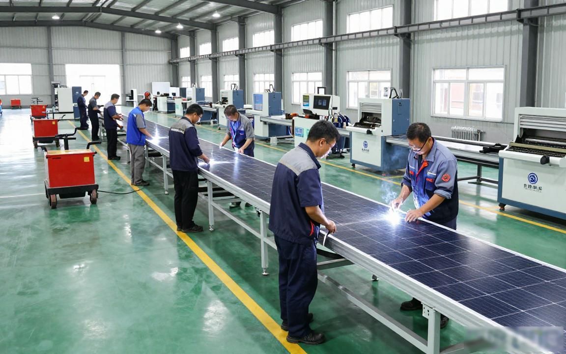 太阳能支架工厂TikTok工厂展示视频选题
