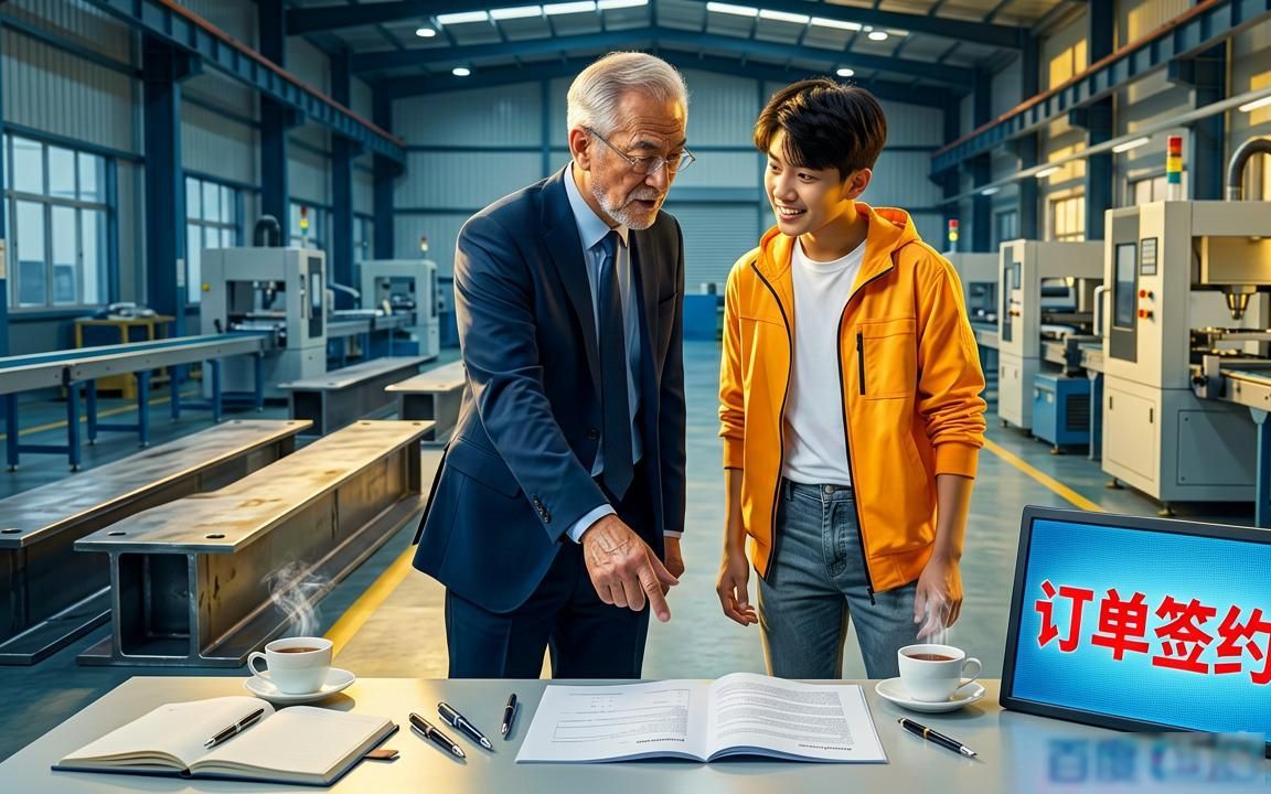 大型结构件外贸独立站建设