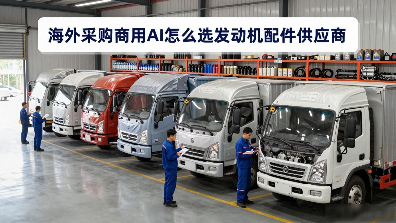 商用车搭栽进口发动机_海外采购商用AI找发动机配件供应商怎么布局_商用发动机公司