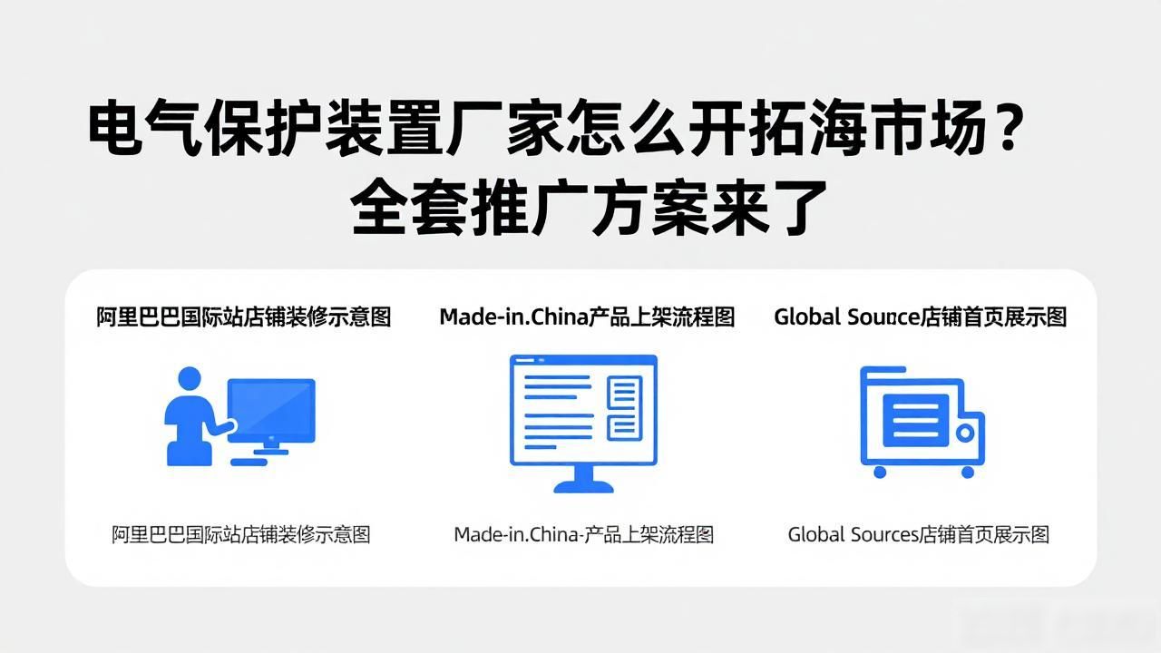海外电力设备需求趋势_中国电力设备厂商海外布局_电气保护装置厂家海外推广方案