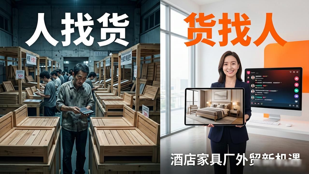 直销酒店家具厂_家具行业如何做直播_酒店家具厂TikTok直播适合做外贸吗
