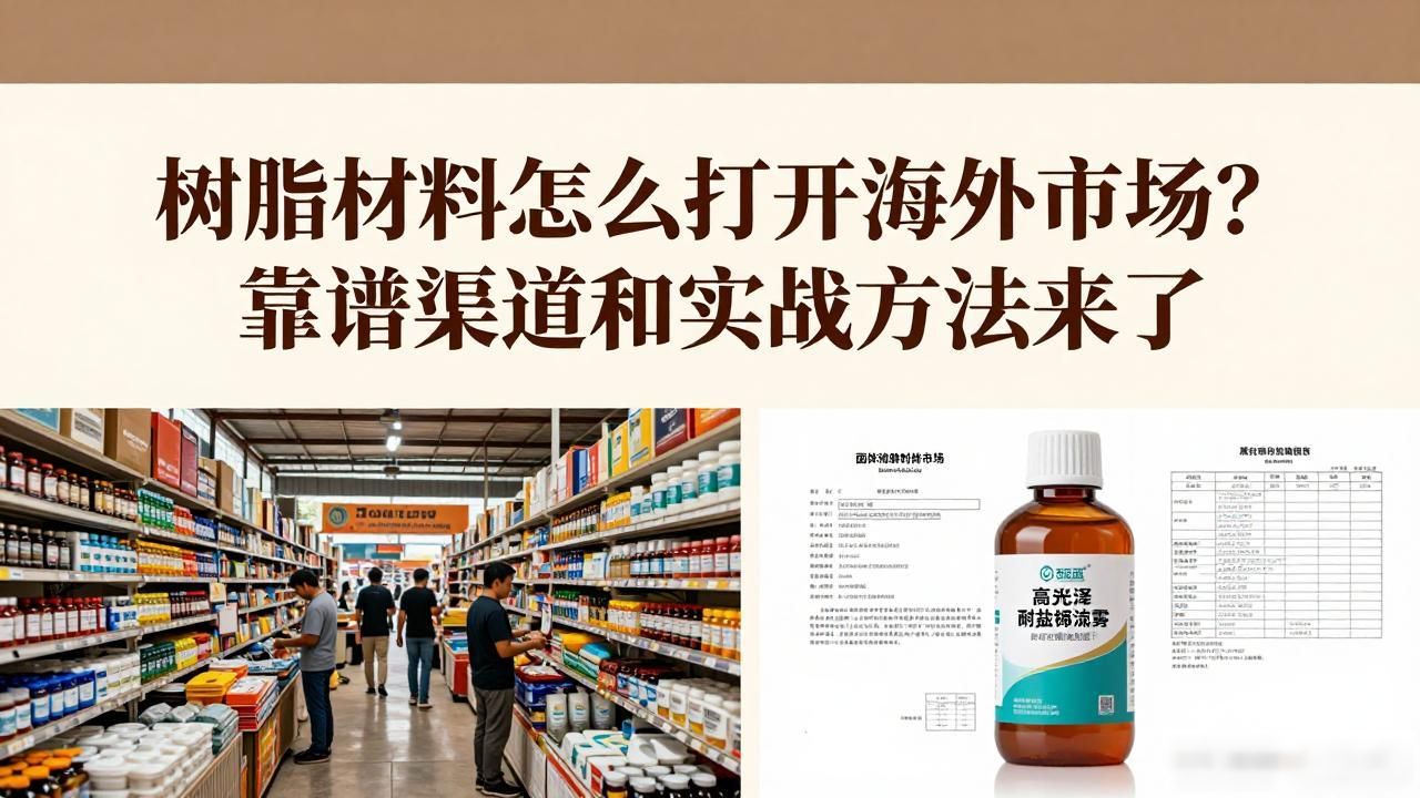 树脂出口大国_树脂材料海外市场开发_海外开发树脂材料市场现状