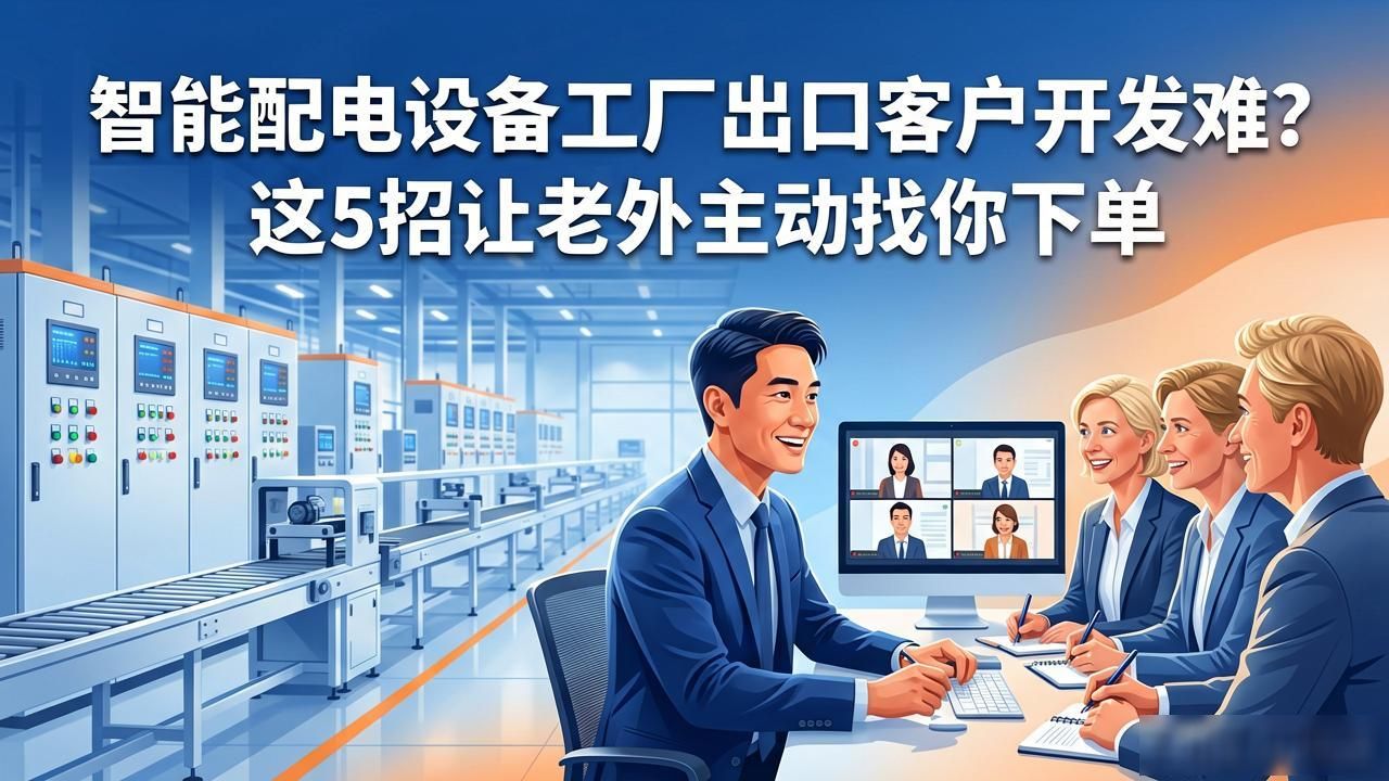 配电柜出口厂家名录_电力设备出口_智能配电设备工厂出口客户开发