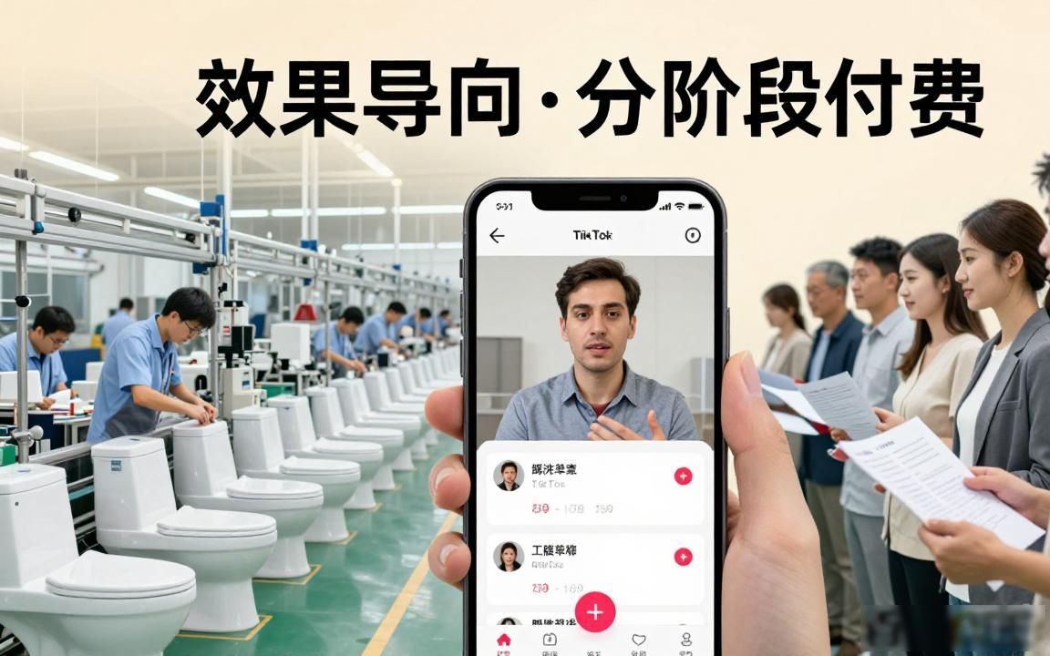 马桶工厂TikTok海外短视频获客代运营