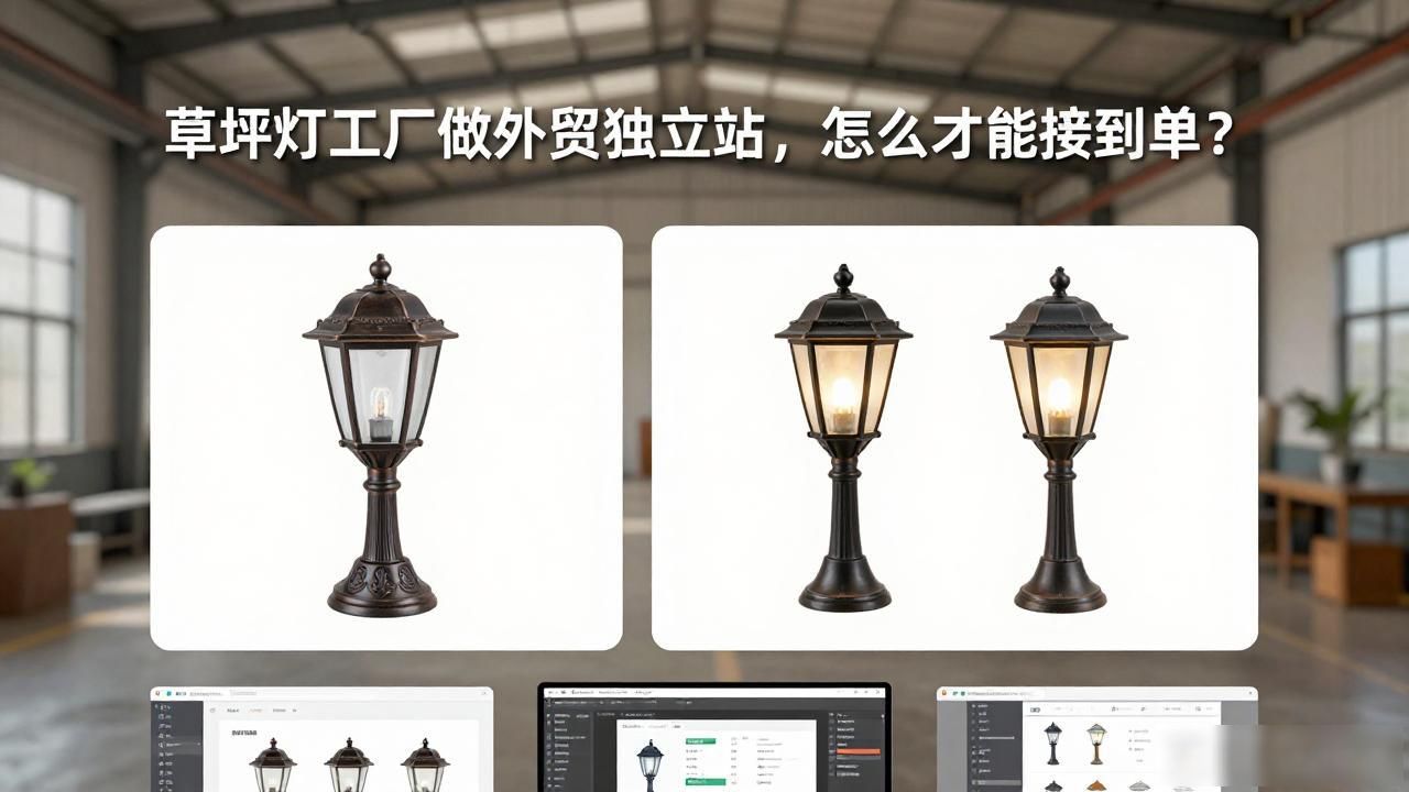 草坪灯公司_草坪灯工厂外贸独立站获客_草坪灯批发