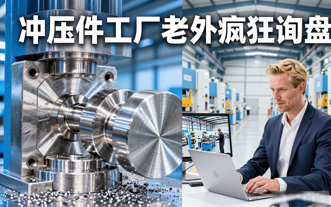 冲压件工厂TikTok广告投放获取海外买家