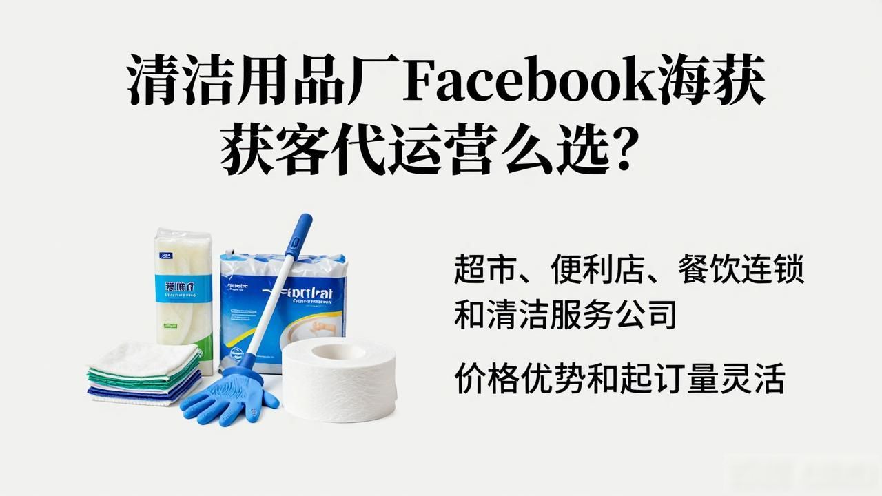 清洁用品工厂_清洁用品工厂一般在哪里_清洁用品厂Facebook海外社媒获客代运营