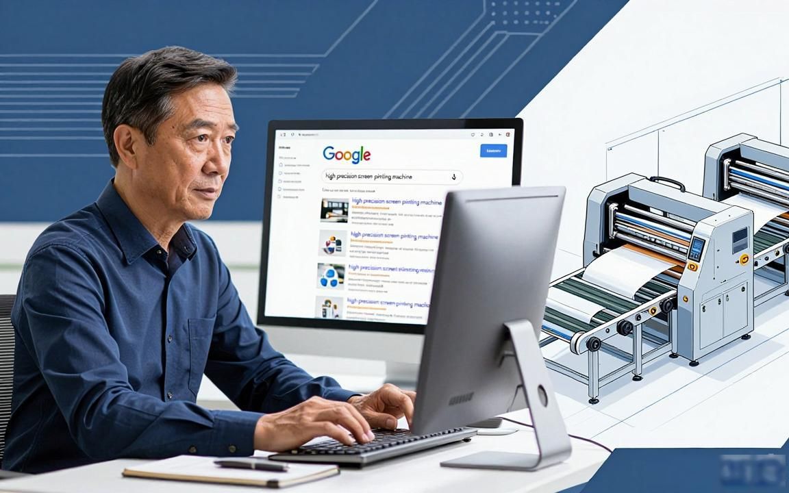 丝网印刷机工厂外贸SEO获客