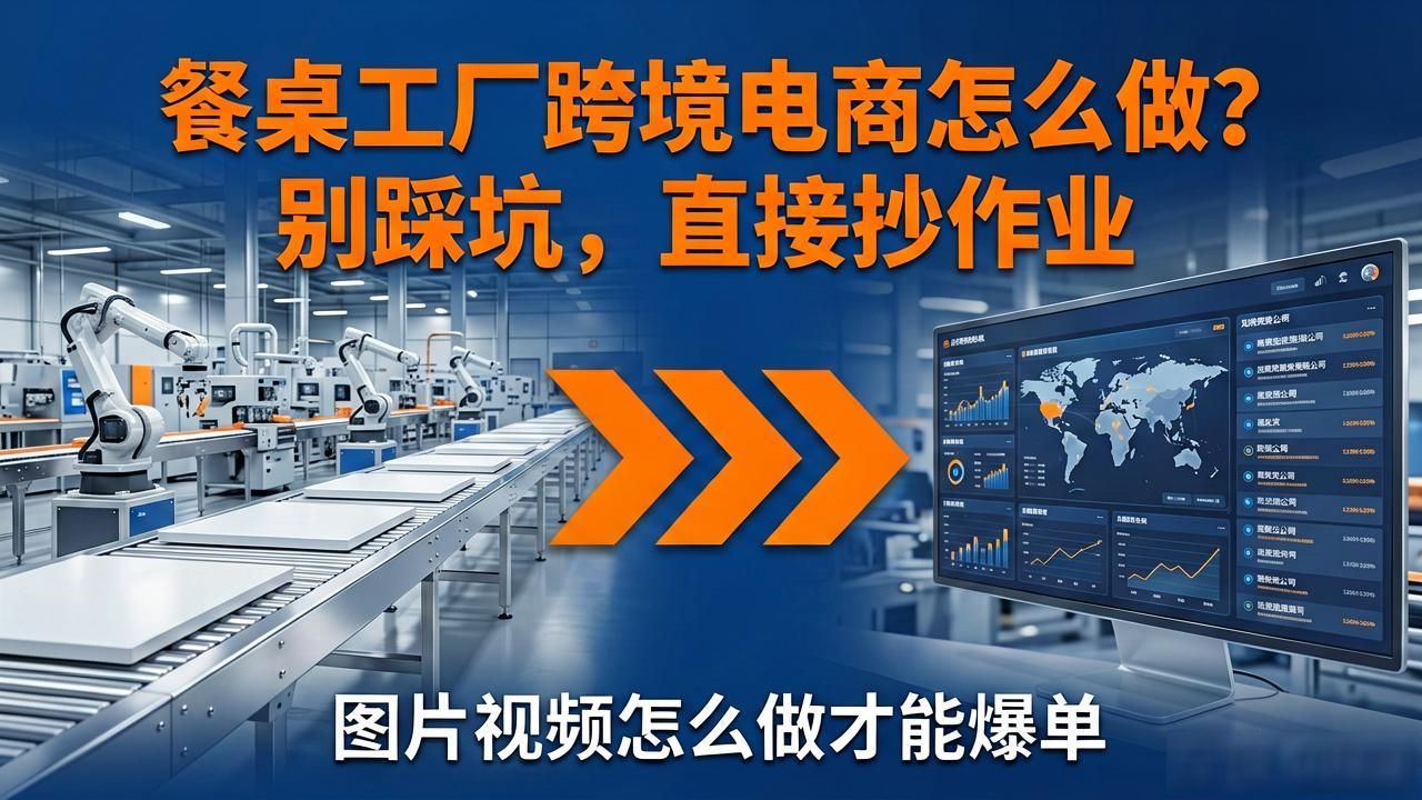 餐桌工厂跨境电商怎么做_跨境餐桌工厂电商做什么的_跨境做食品好做吗