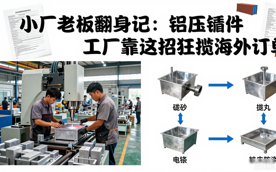铝压铸件工厂外贸SEO获客