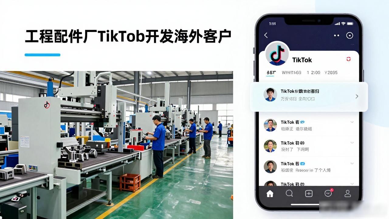 国外配件怎么采购_工程配件厂TikTok怎么开发海外客户_国外配件国内组装