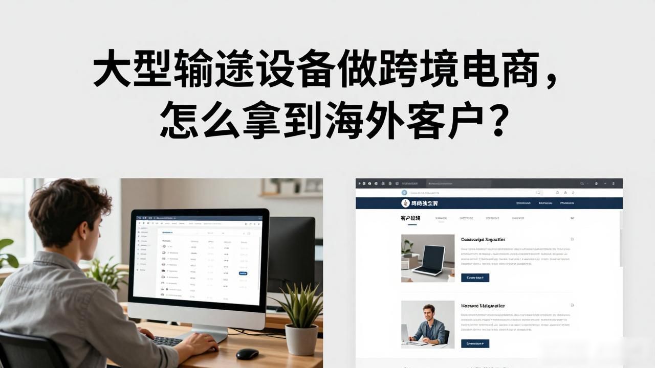 跨境电商物流配送_大型输送设备跨境电商获客_跨境电商配送