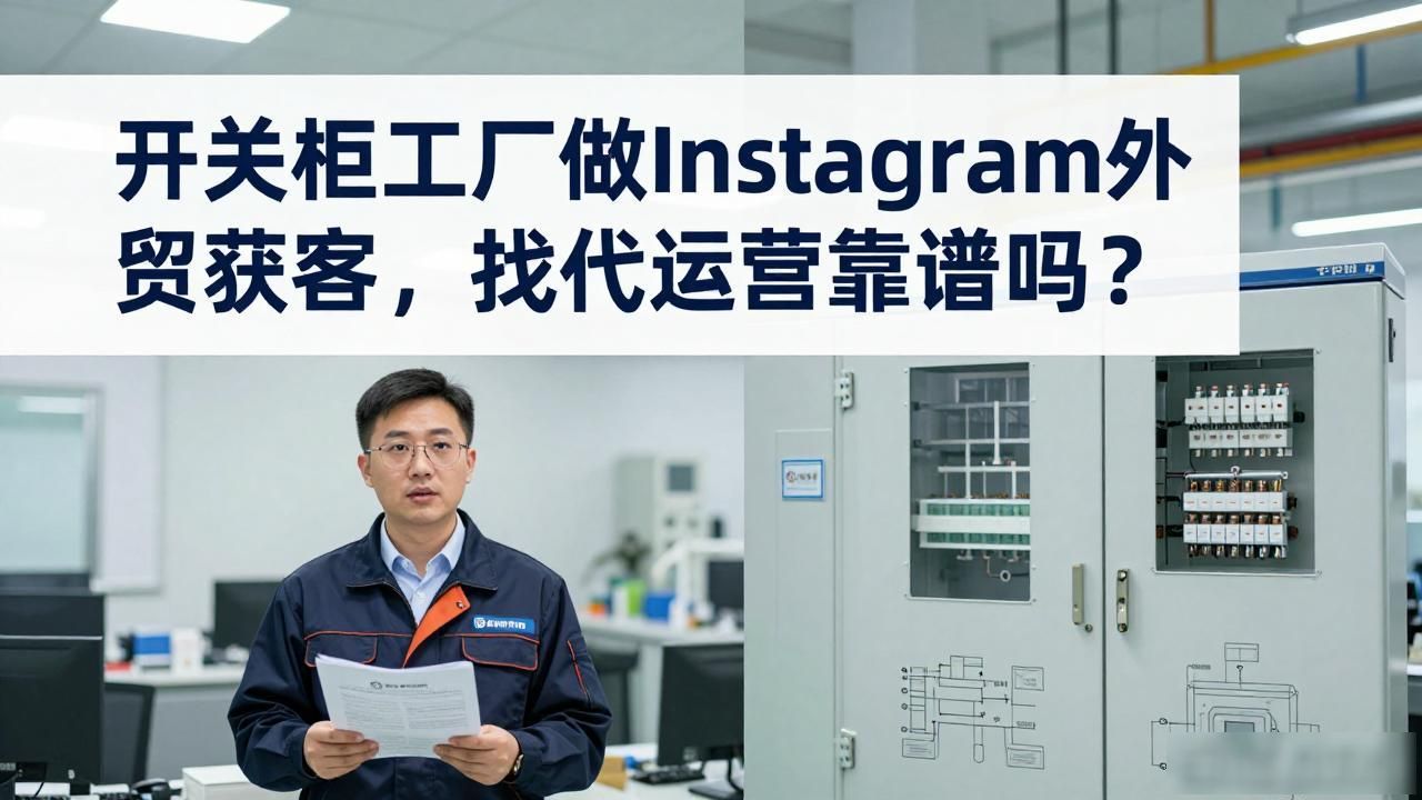 开关柜公司_开关柜工厂Instagram海外社媒获客代运营_开关柜行业怎么样