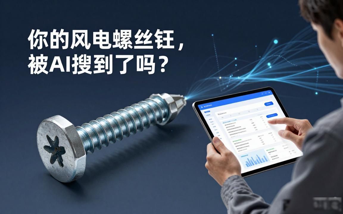 风电零部件外贸工厂AI搜索关键词布局