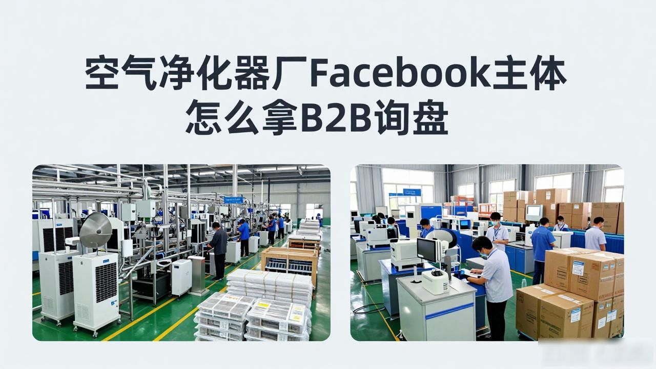 空气净化机器设备_空气净化器厂Facebook主页如何获取B2B询盘_空气净化处理系统