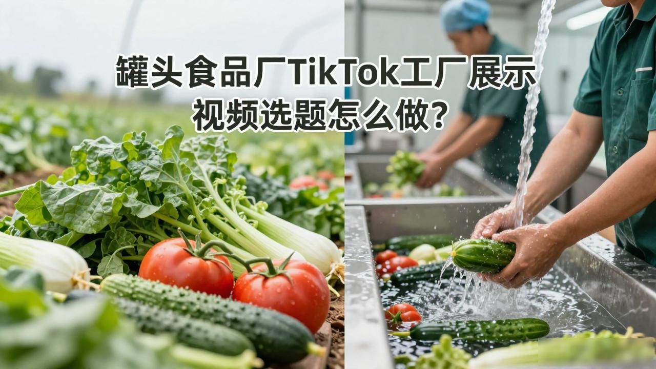 罐头食品工厂设计_罐头食品厂TikTok工厂展示视频选题_罐头工厂设计
