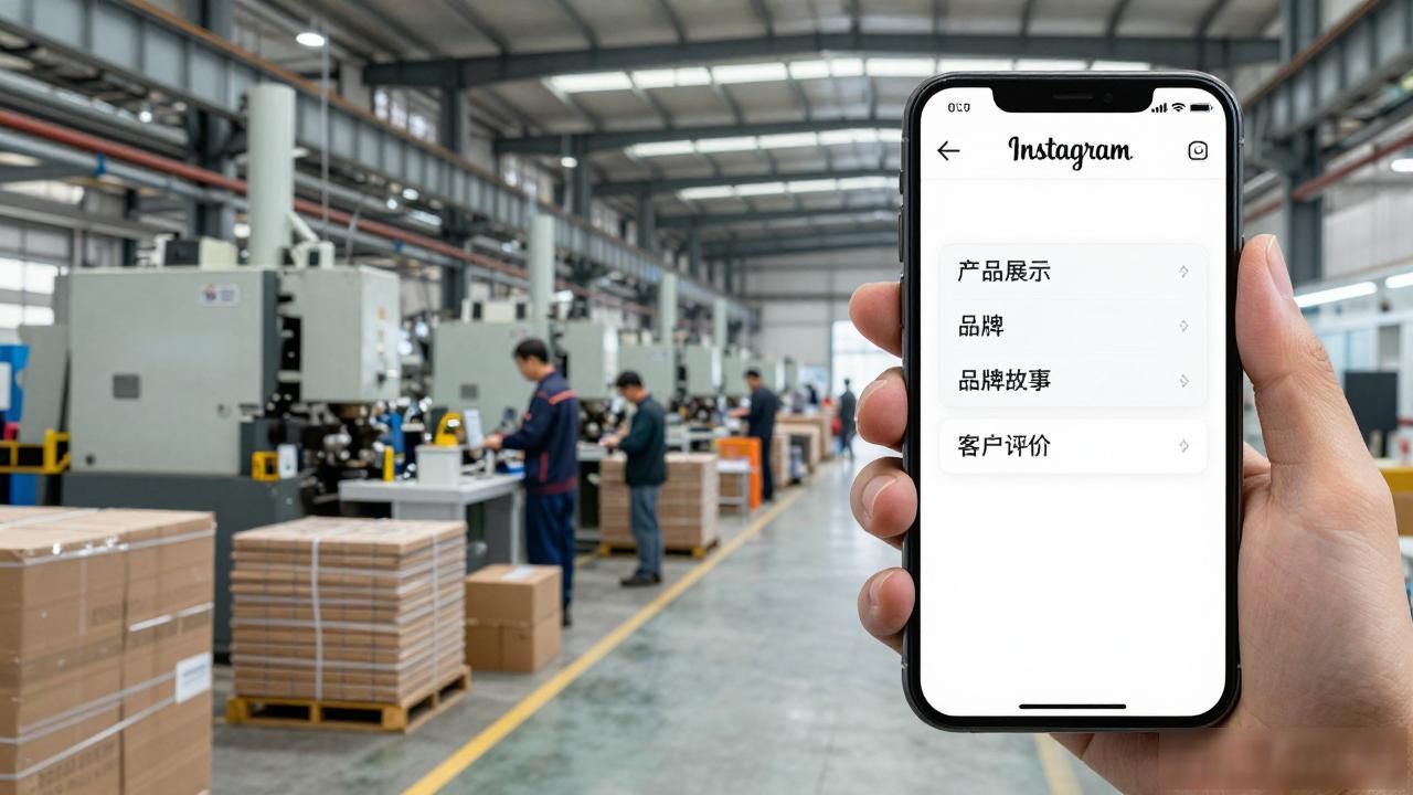 外贸建站具体步骤_外贸建站快速搭建步骤_重工行业外贸工厂Instagram主页怎么搭建