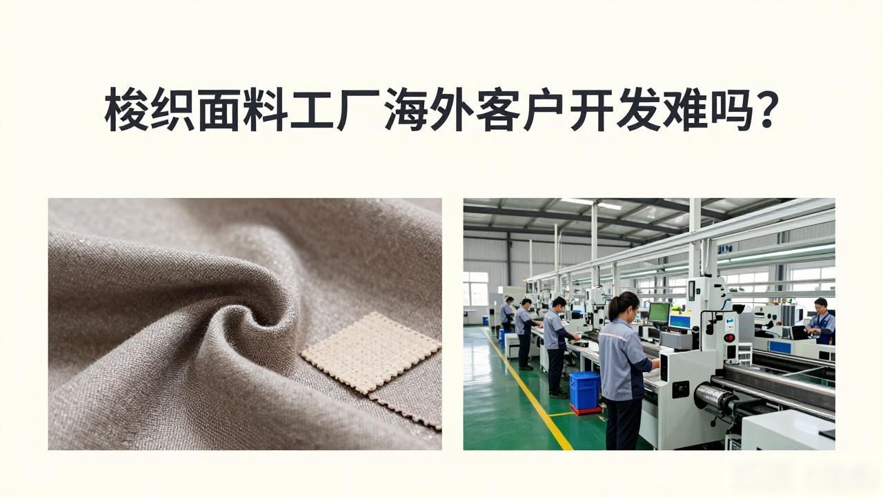 梭织面料工厂海外客户开发_面料外贸流程_做纺织品面料外贸